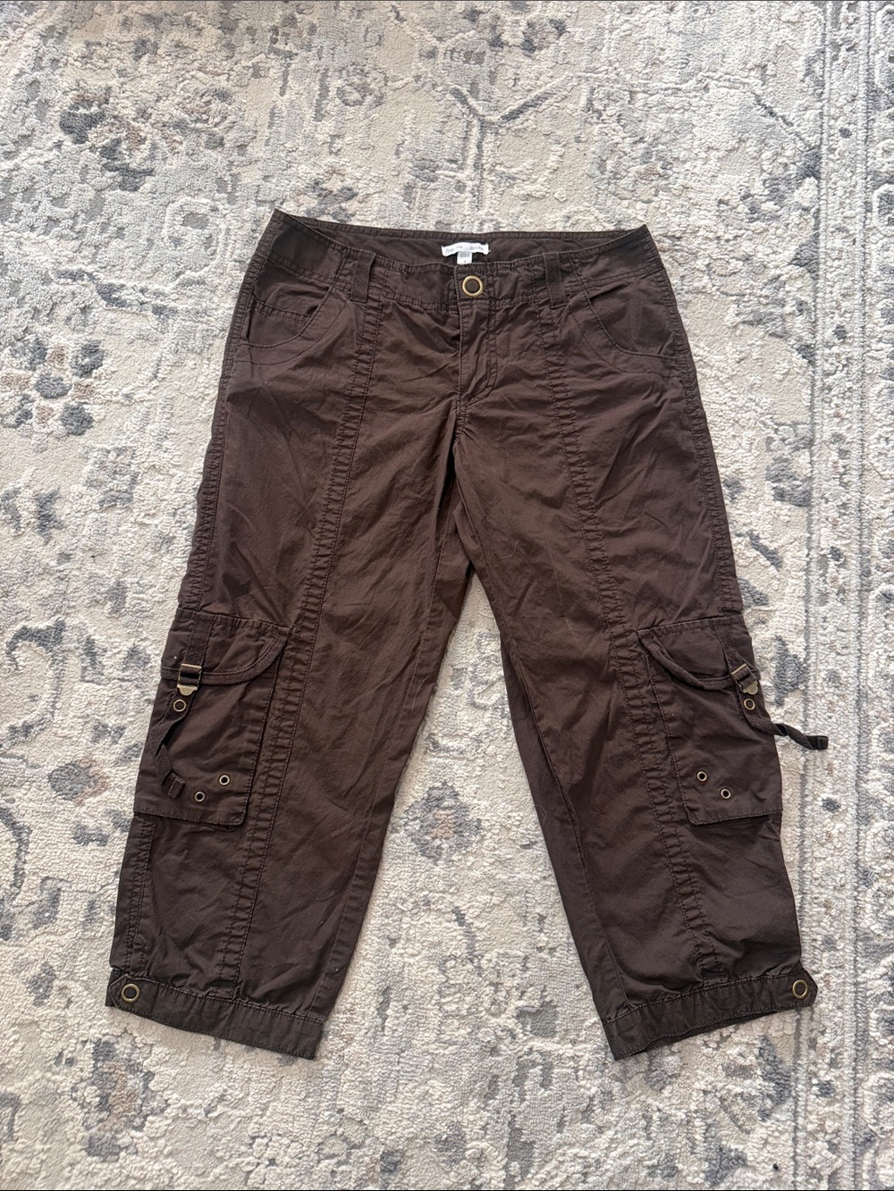 GAP Dark Brown Cargo Capris